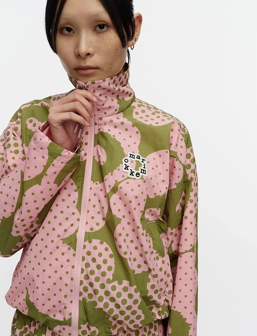 Marimekko - HARJOITUS UNIKKO - green, light pink - 3