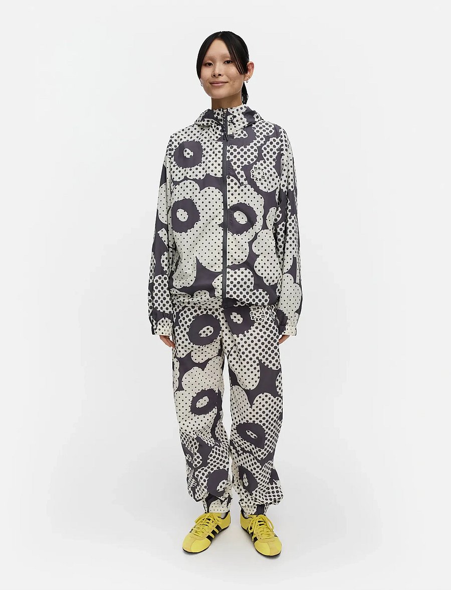 Marimekko - SATTUMA UNIKKO - dark grey, off white - 0