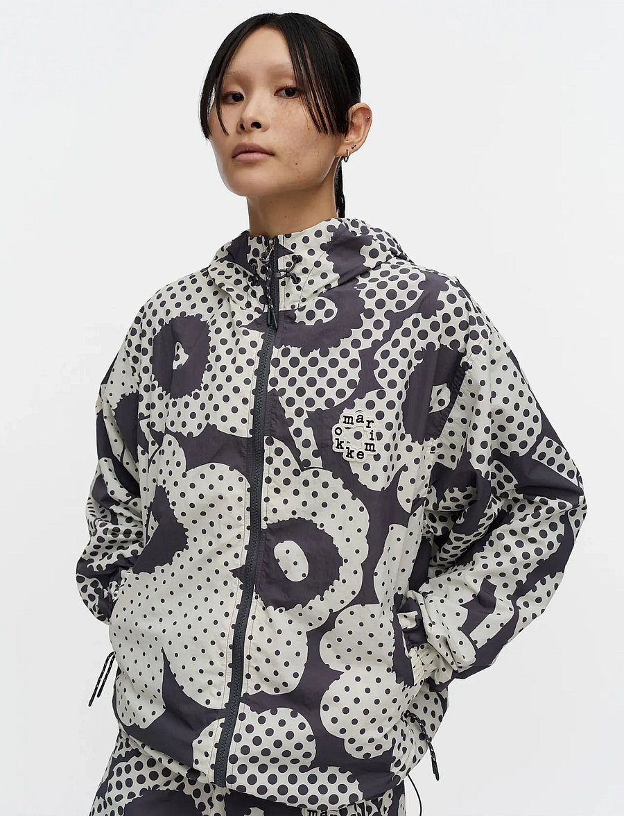 Marimekko - SATTUMA UNIKKO - dark grey, off white - 3