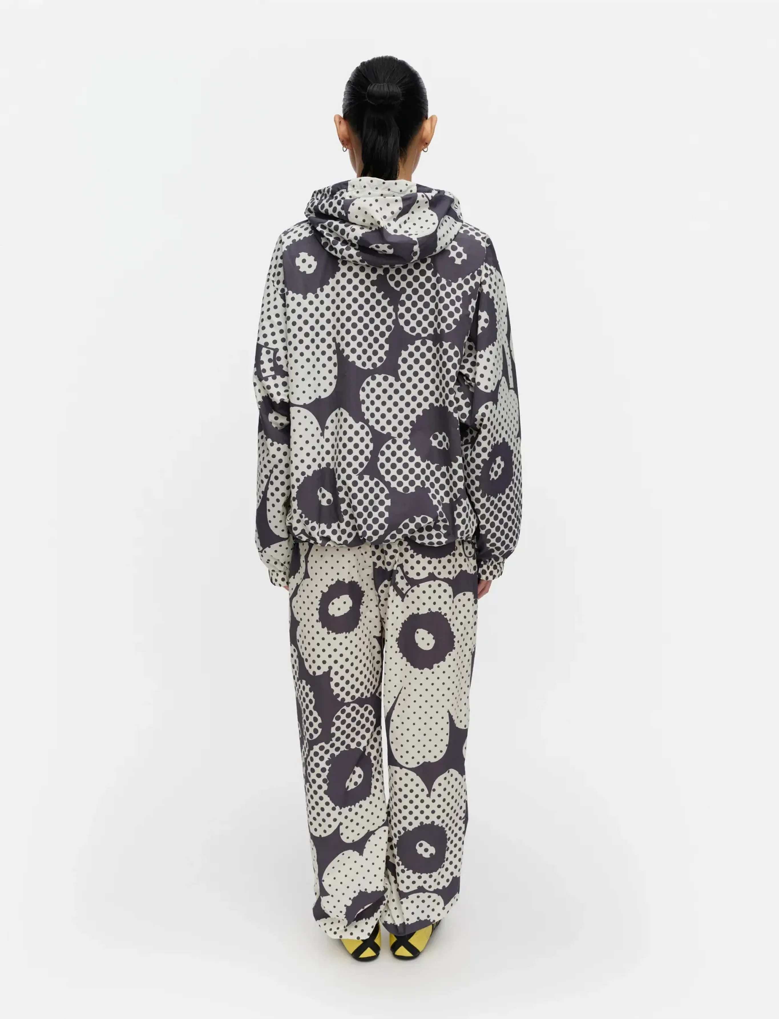 Marimekko - SATTUMA UNIKKO - dark grey, off white - 4