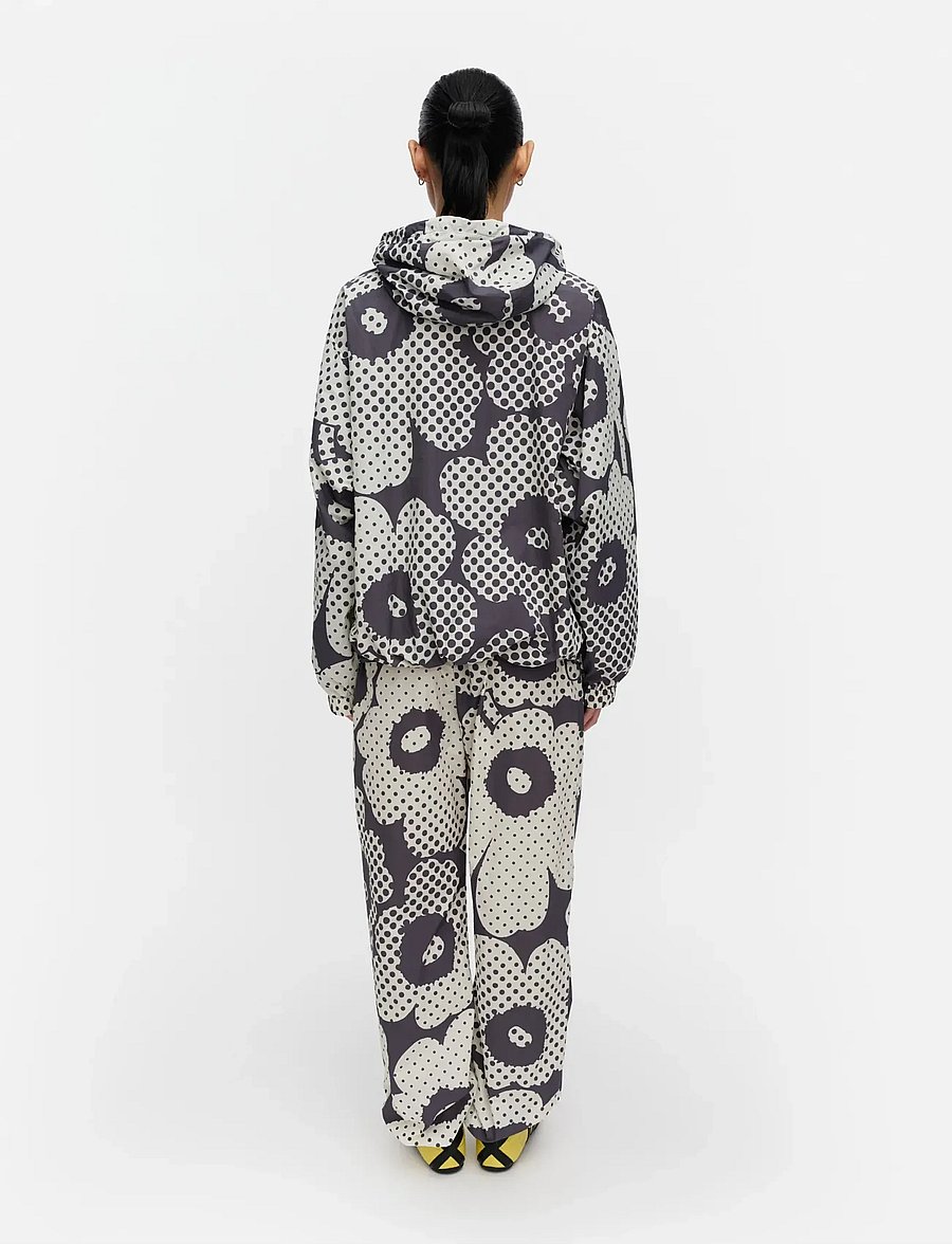 Marimekko - SATTUMA UNIKKO - dark grey, off white - 4