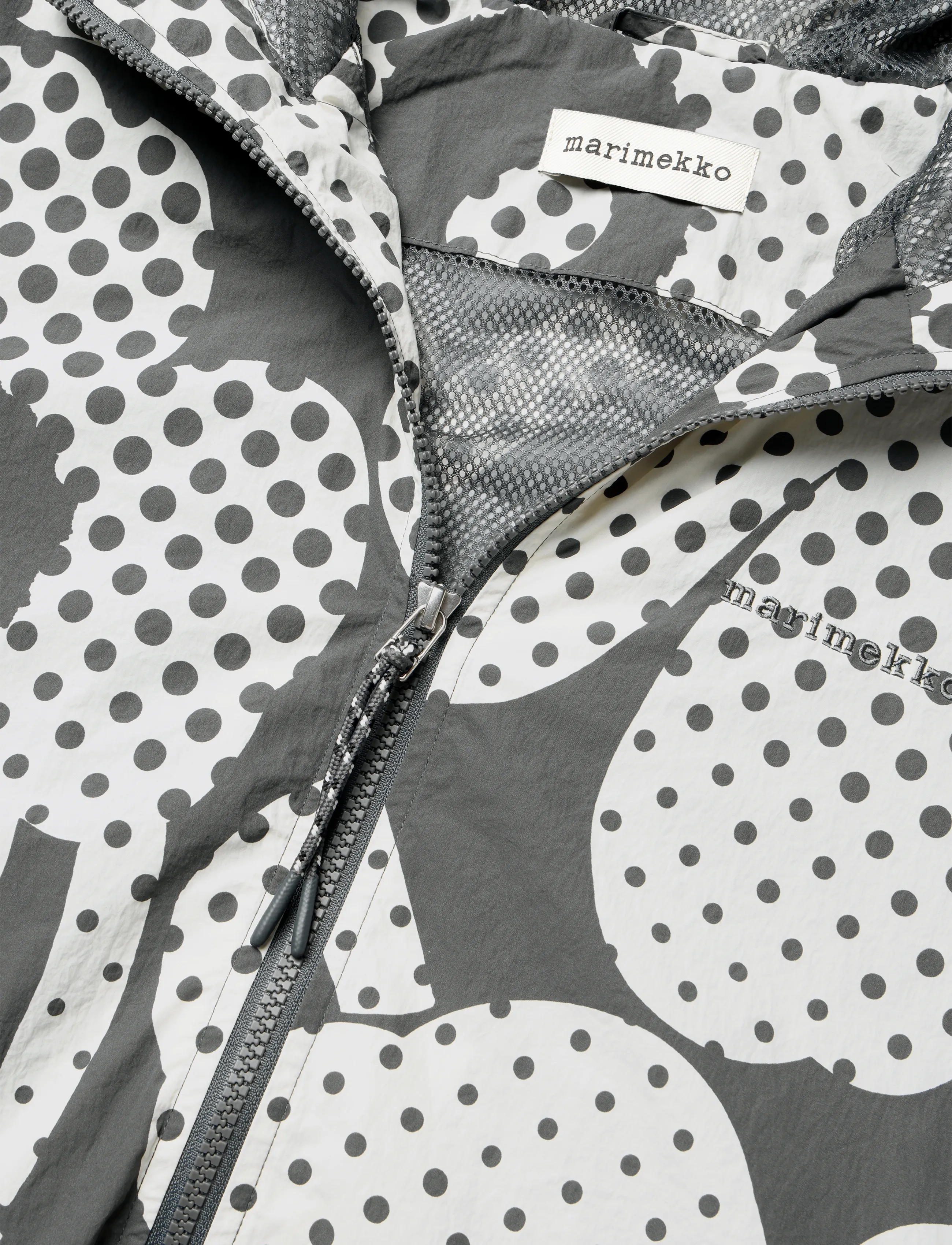 Marimekko - SATTUMA UNIKKO - dark grey, off white - 5
