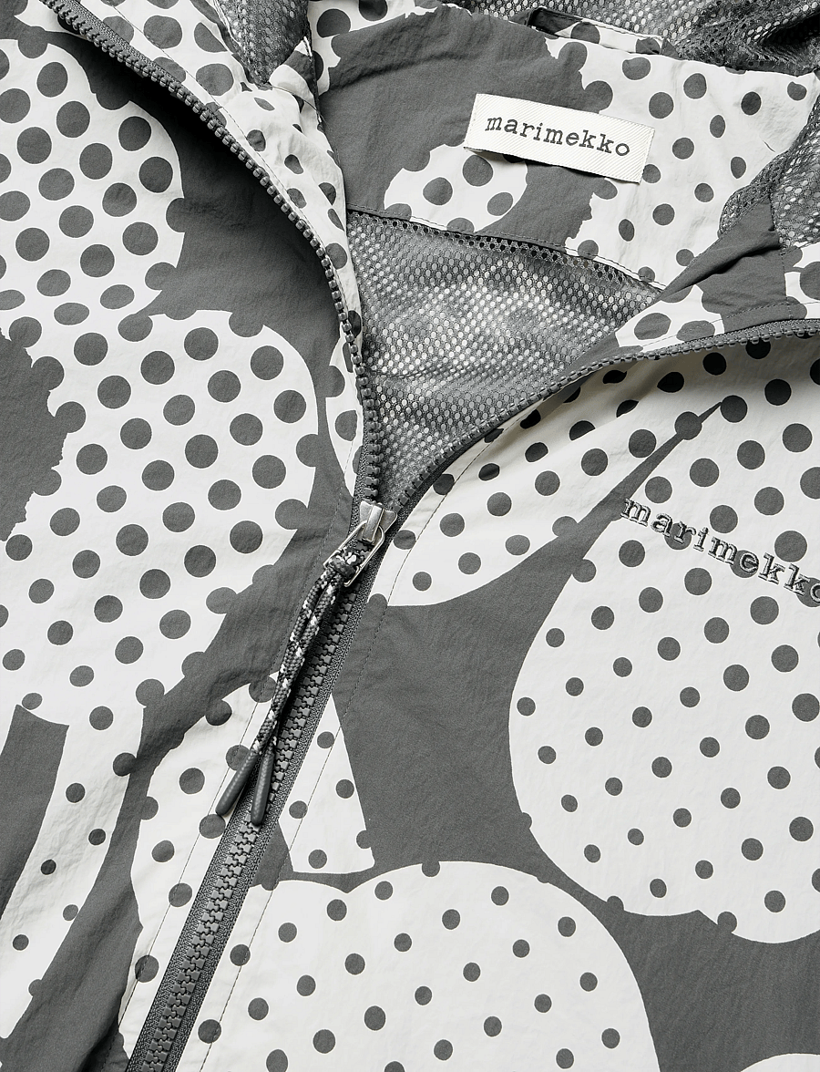 Marimekko - SATTUMA UNIKKO - dark grey, off white - 5