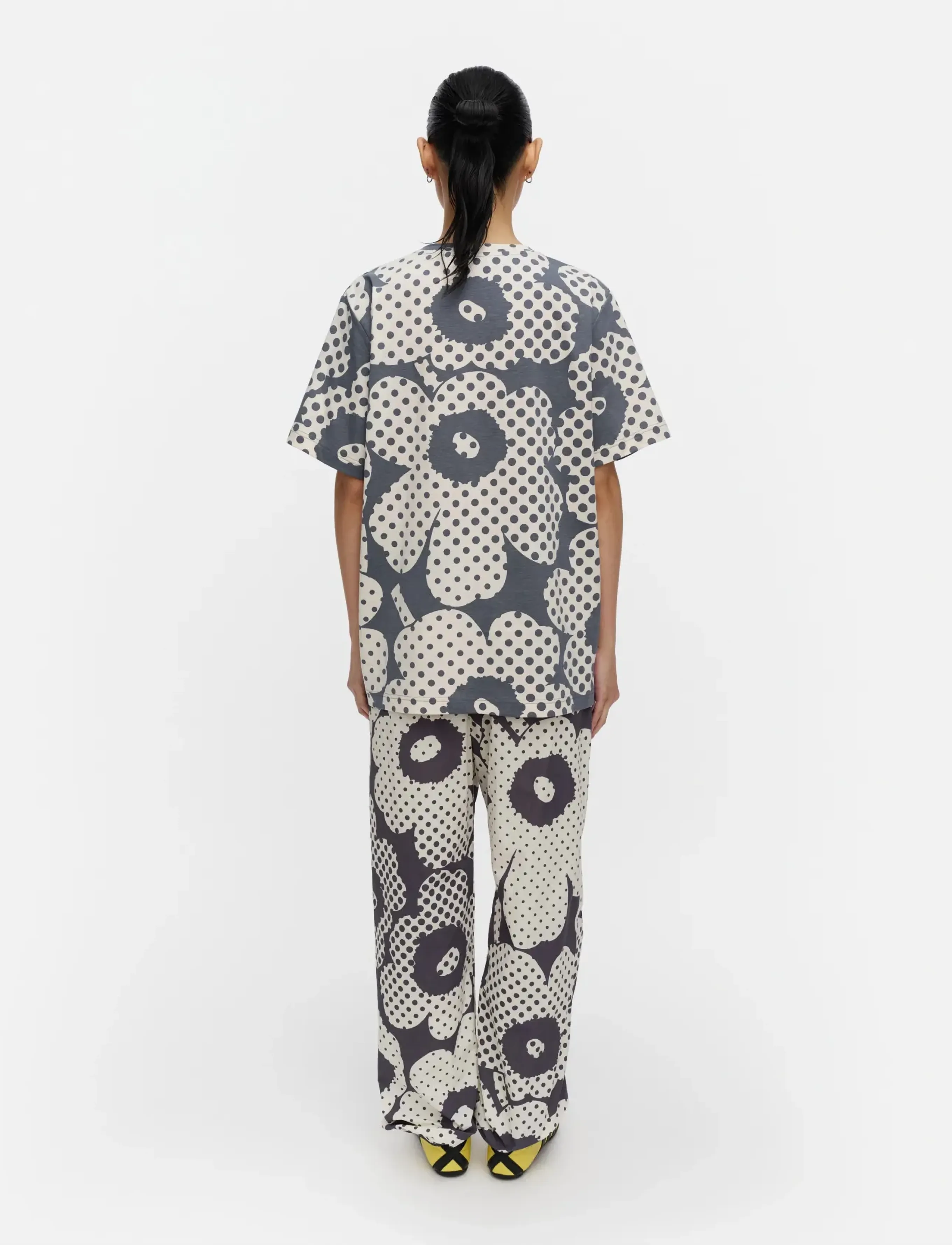 Marimekko - OLOS UNIKKO - dark grey, off white - 4