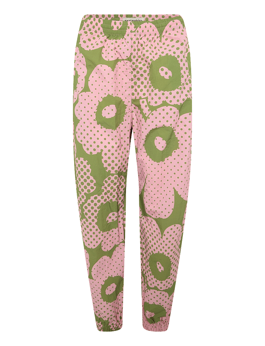 Marimekko - OLOS UNIKKO - modetrends - green, light pink - 1