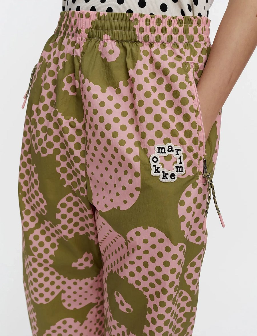 Marimekko - OLOS UNIKKO - modetrends - green, light pink - 3
