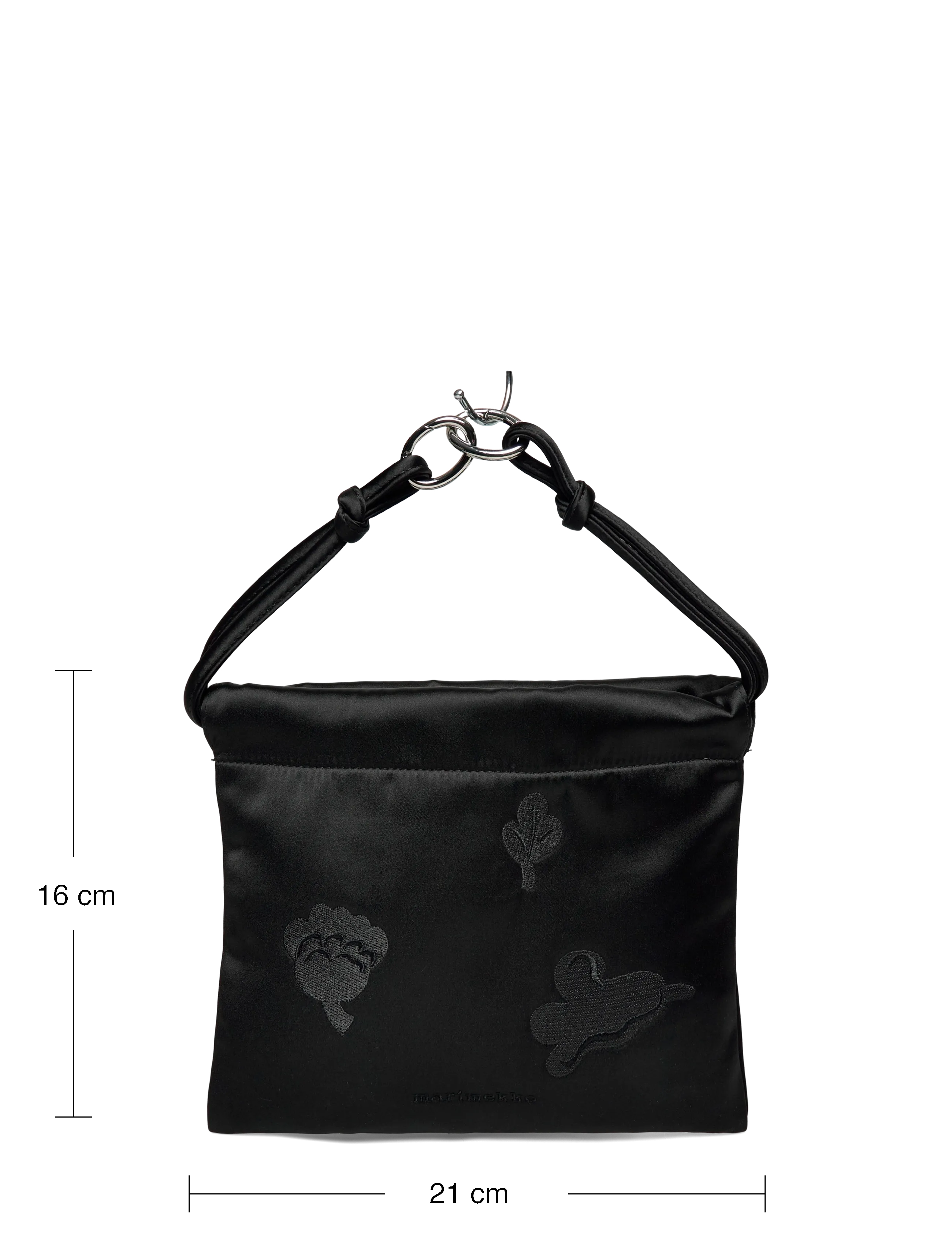 Marimekko - CIRRA SATIN KUKASTA KUKKAAN - black, black - 4