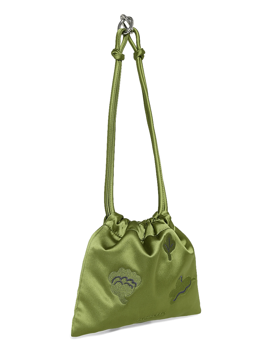 Marimekko - CIRRA SATIN KUKASTA KUKKAAN - moetrendid - green, dark blue - 3