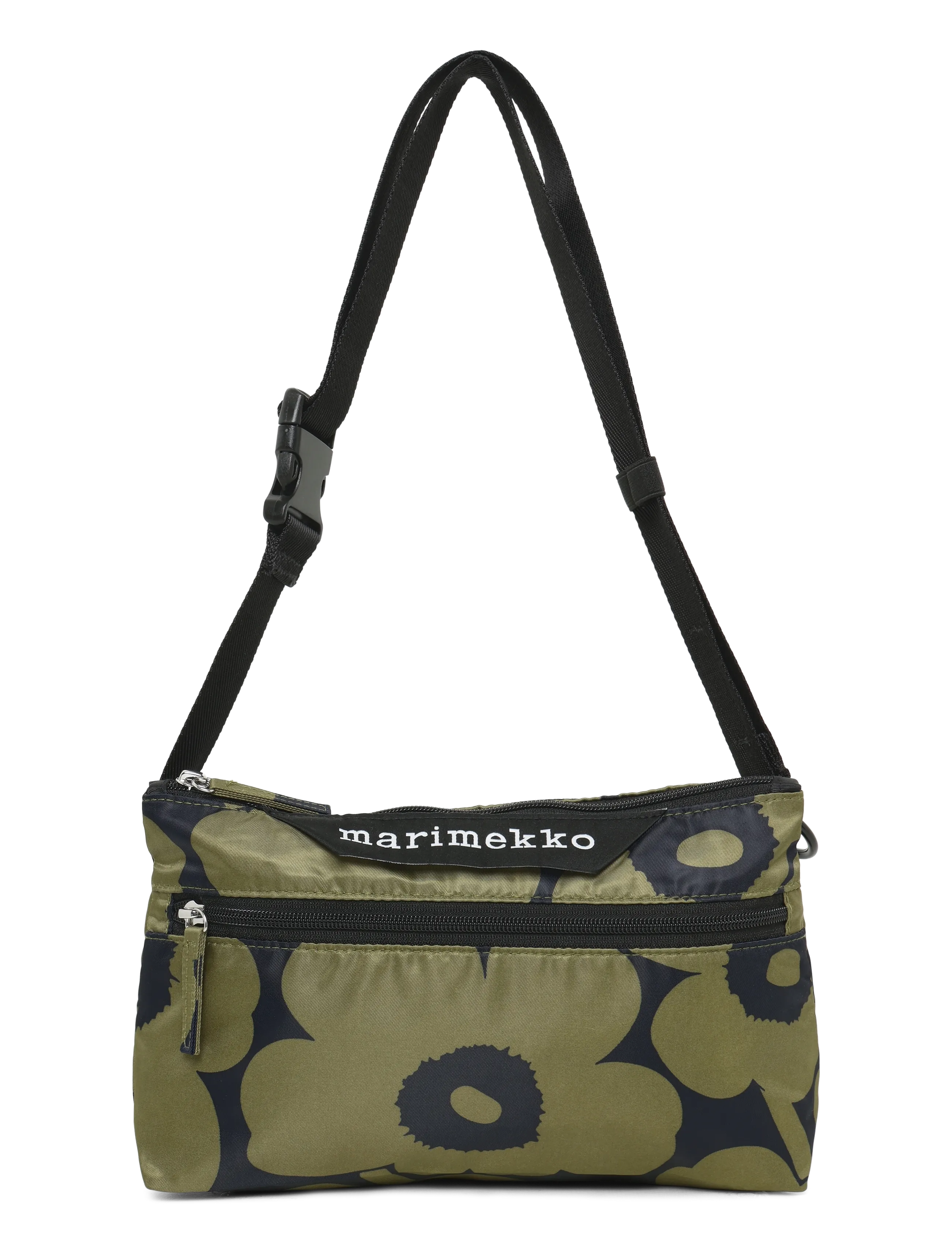 Marimekko NEAT CROSSBODY UNIKKO S - Taschen - OLIVE GREEN, DARK BLUE / khaki/green