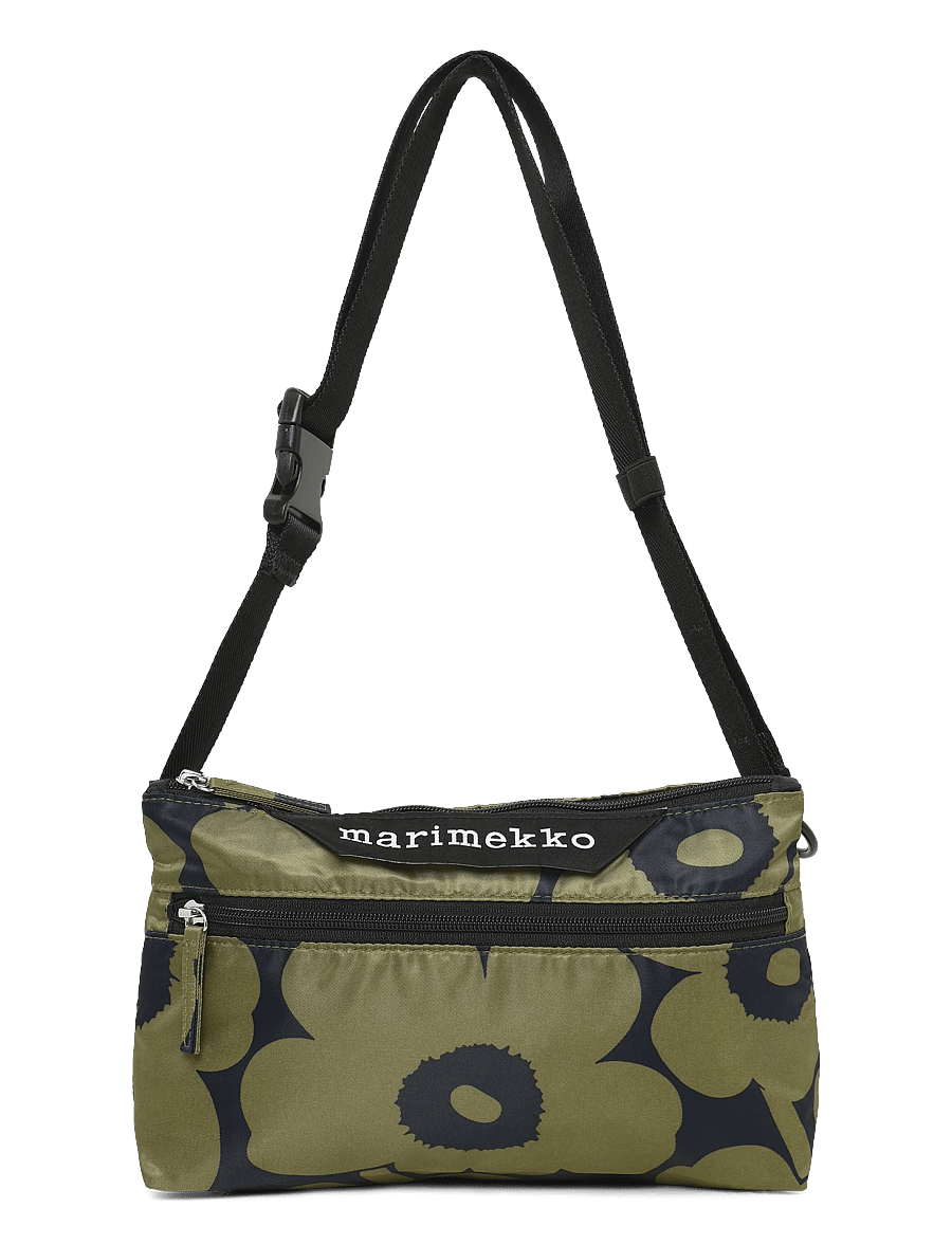 Marimekko - NEAT CROSSBODY UNIKKO S - modetrender - olive green, dark blue - 1