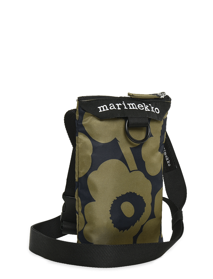 Marimekko - NEAT PHONE POCKET UNIKKO - modetrender - olive green, dark blue - 1