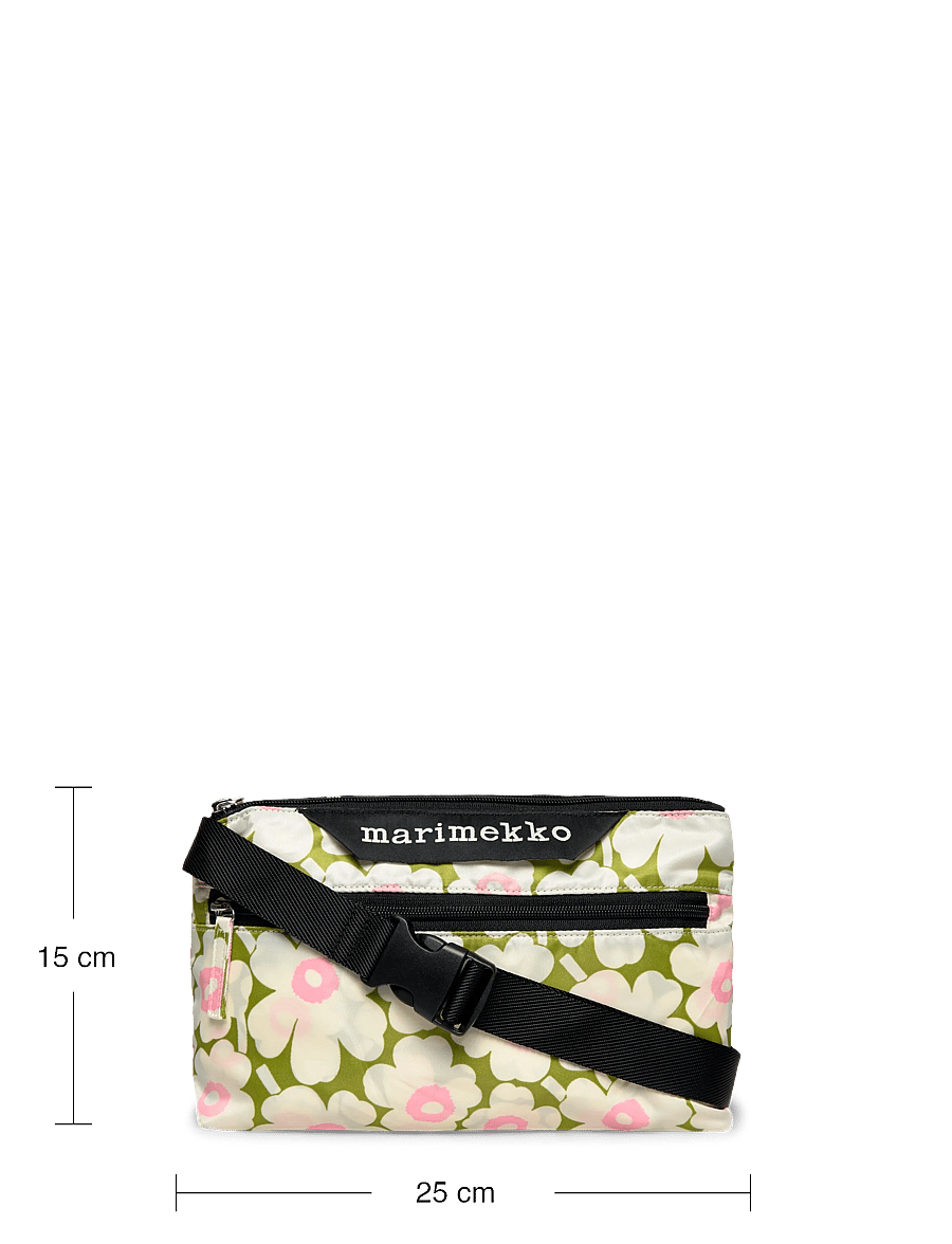 Marimekko - NEAT CROSSBODY UNIKKO S - crossbody bags - light yellow, green, lt. pink - 4