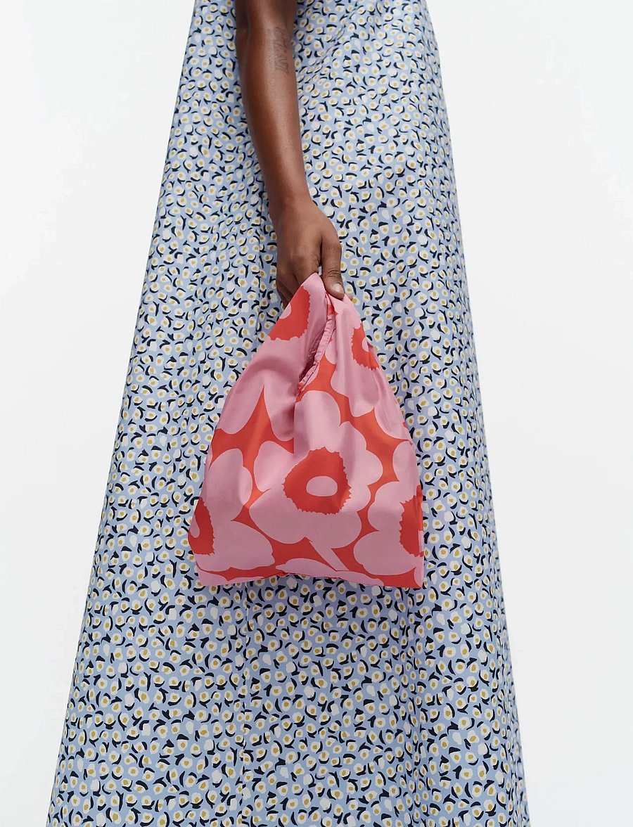 Marimekko - MINI SMARTBAG UNIKKO - shoppingväskor - rose, red - 0