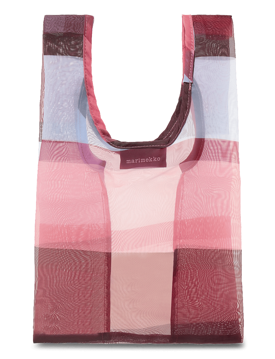 Marimekko - SHEER TOTE HENNIKA - tote bags - lt. blue, rose, black, wi.red - 2