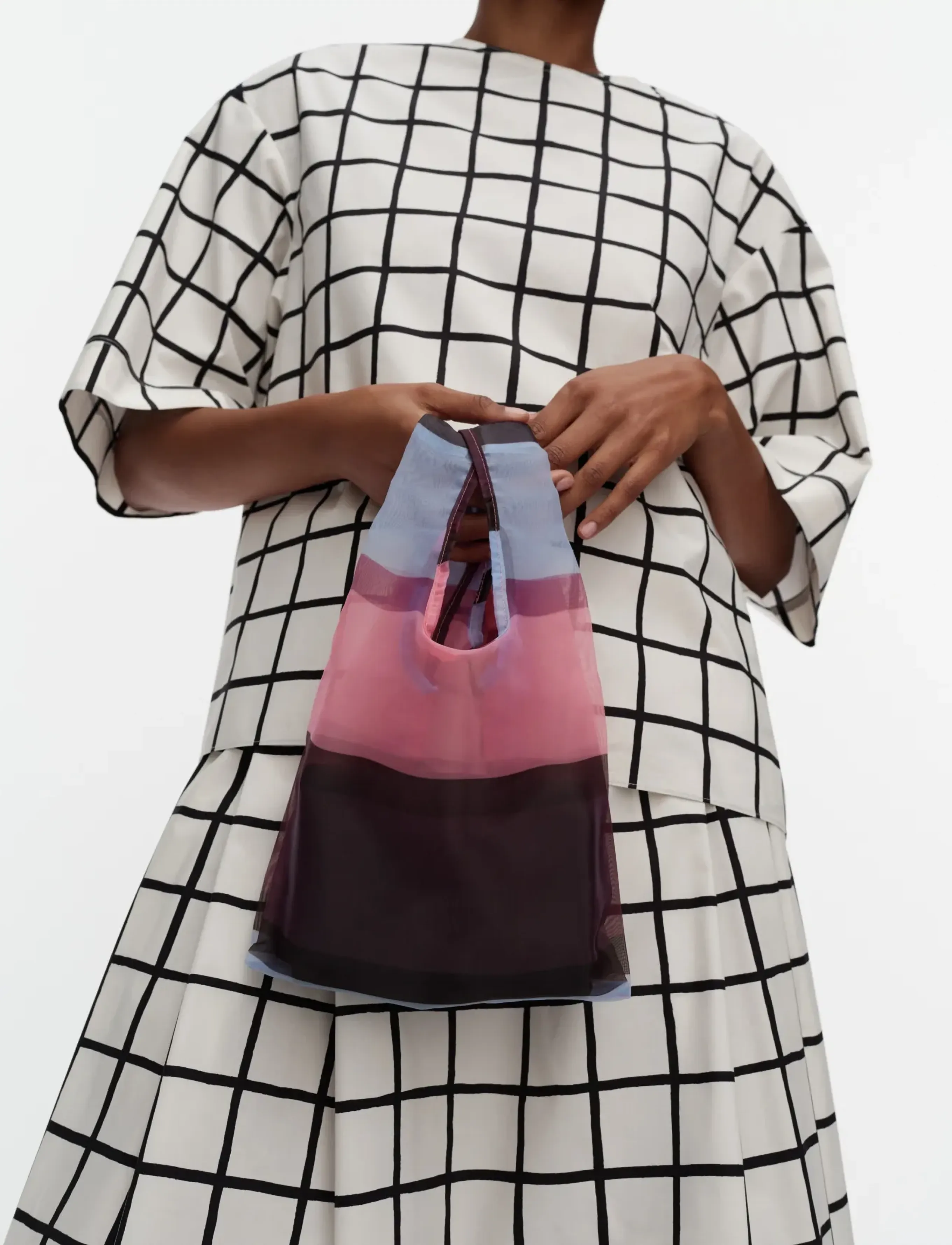 Marimekko Sheer Tote Hennika, One Size, Bags, Rosa - Totes, Frauen