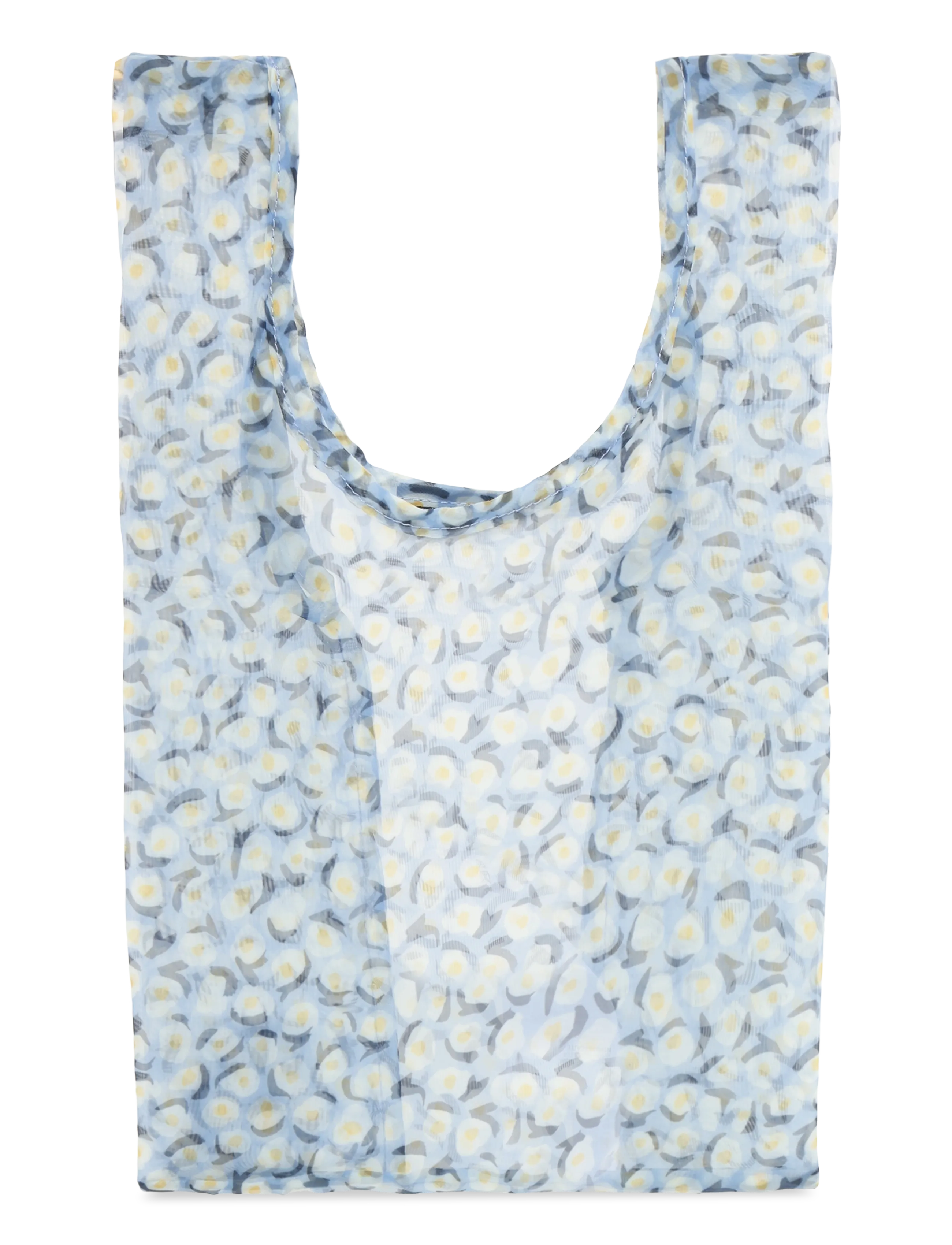 Marimekko SHEER TOTE PIKKU VIKURI - Taschen - LT.BLUE, O.WHI., YEL., DK.BLUE / blue