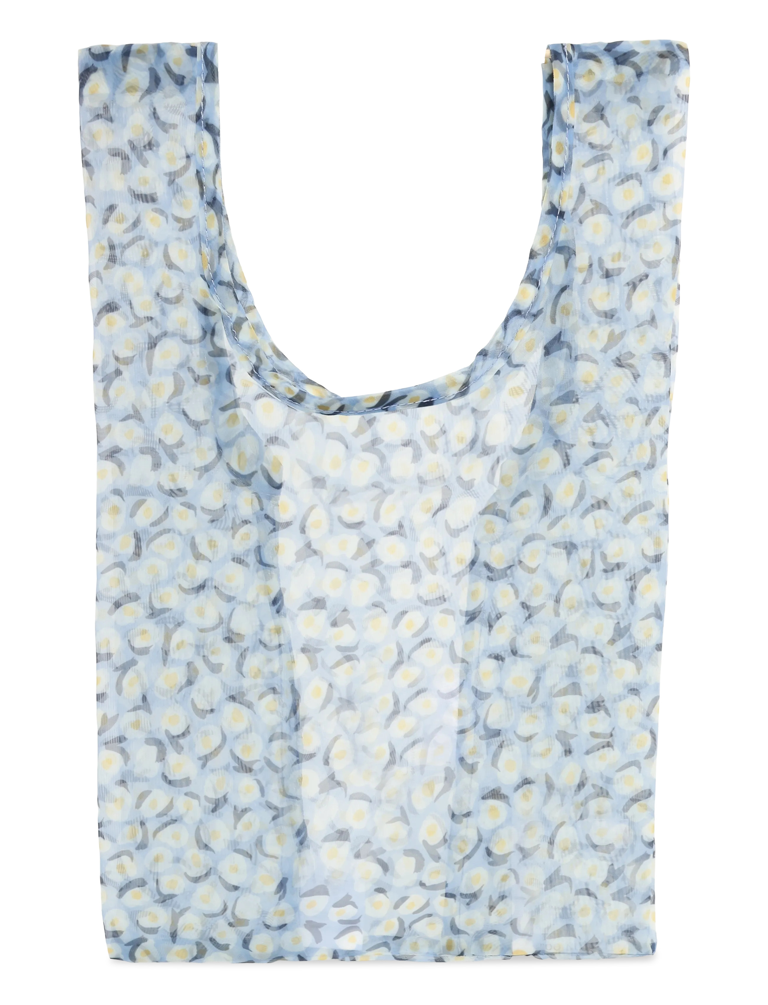 Marimekko - SHEER TOTE PIKKU VIKURI - lt.blue, o.whi., yel., dk.blue - 2
