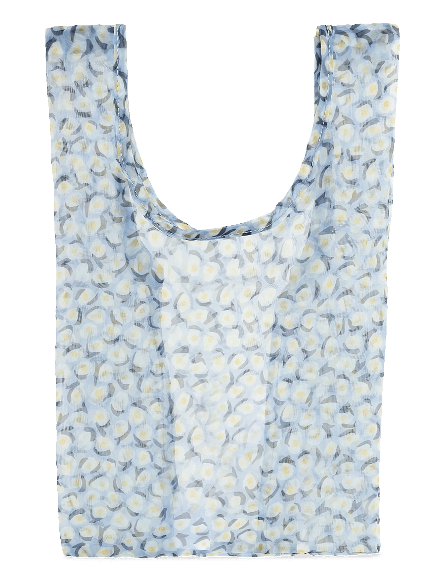 Marimekko - SHEER TOTE PIKKU VIKURI - totes - lt.blue, o.whi., yel., dk.blue - 2