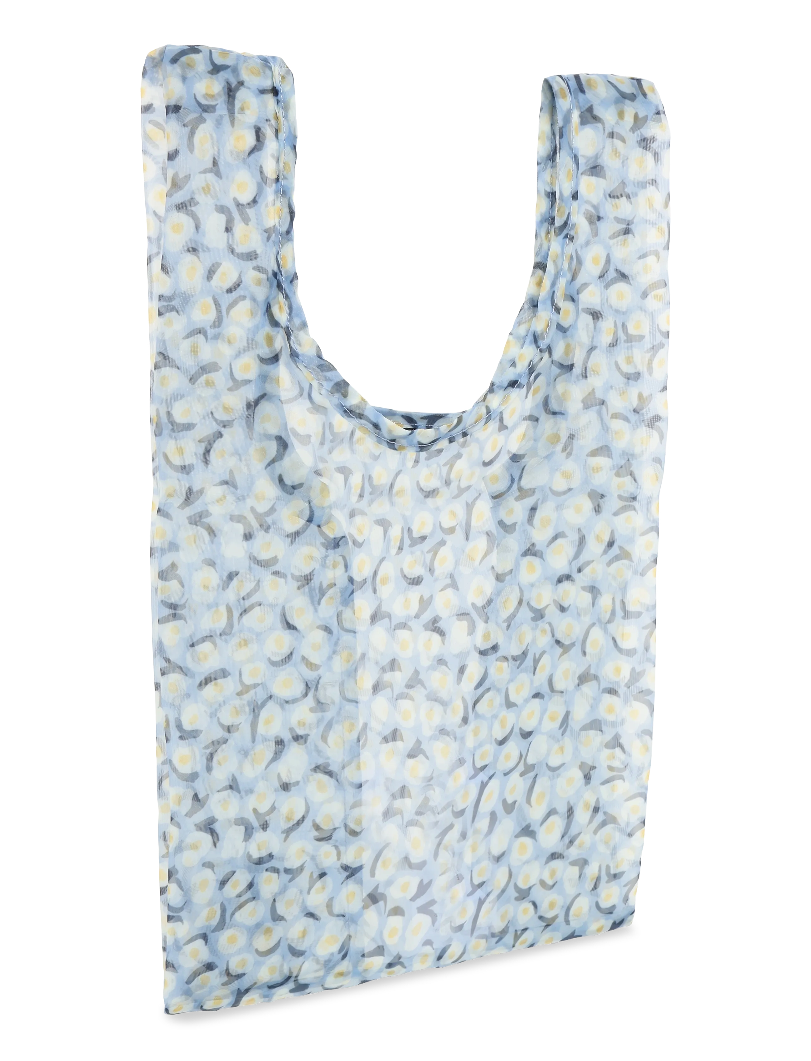 Marimekko - SHEER TOTE PIKKU VIKURI - lt.blue, o.whi., yel., dk.blue - 3