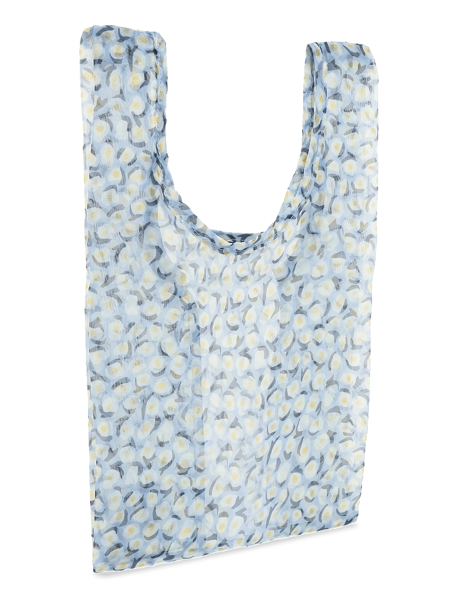 Marimekko - SHEER TOTE PIKKU VIKURI - totes - lt.blue, o.whi., yel., dk.blue - 3