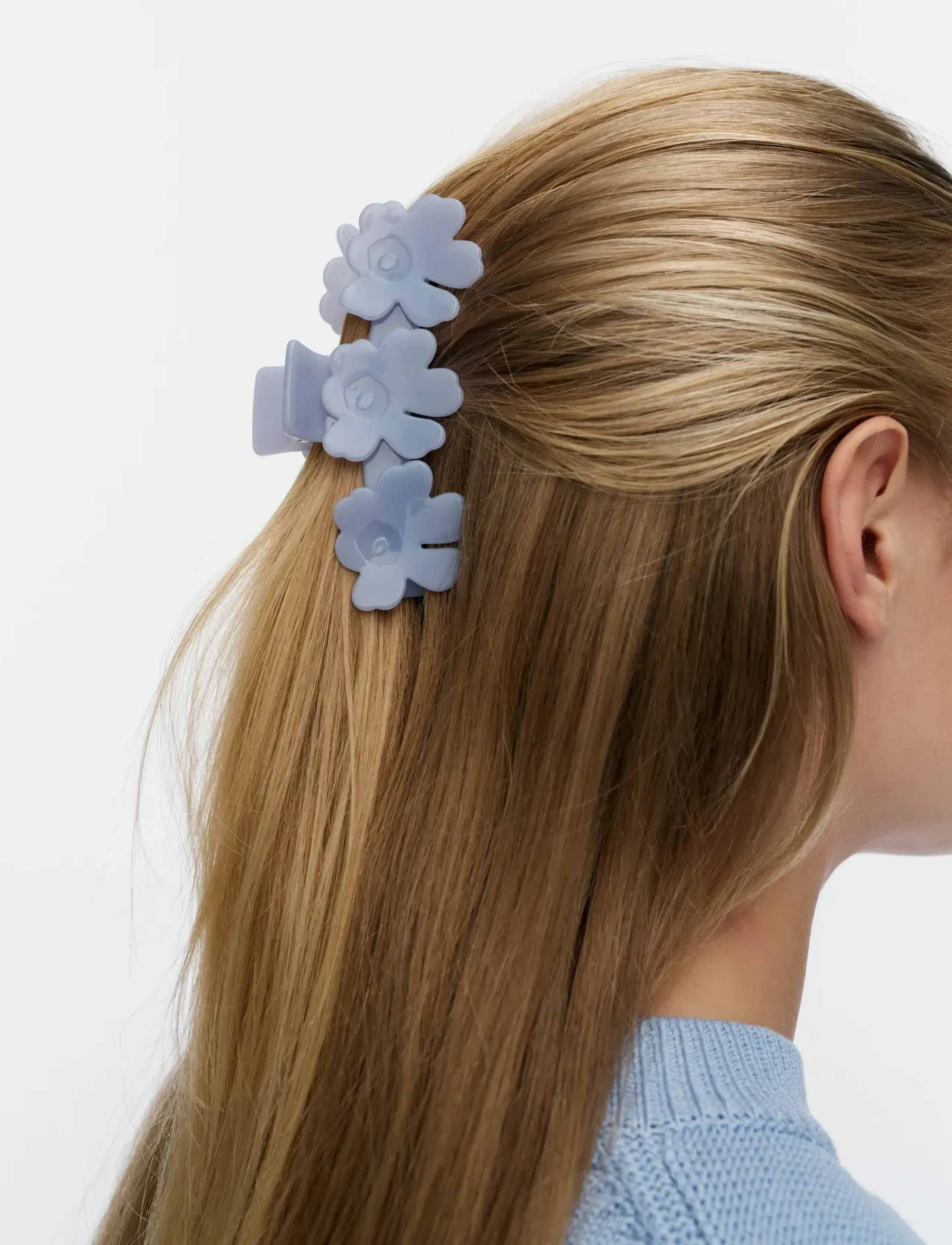 Marimekko Mini Unikko Hair Clip, One Size, Accessories, Blau - Beauty