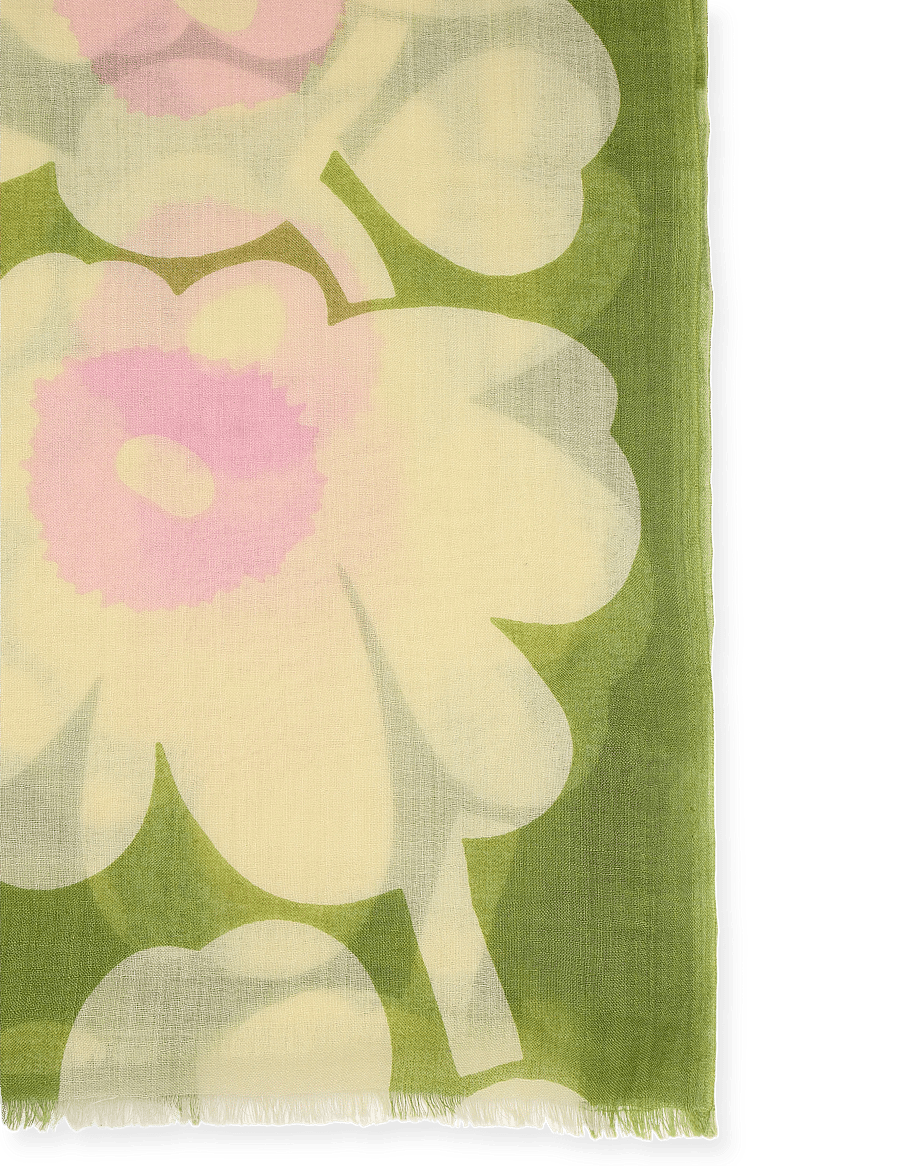 Marimekko - FIORE UNIKKO - modetrends - off white, green, light pink - 1