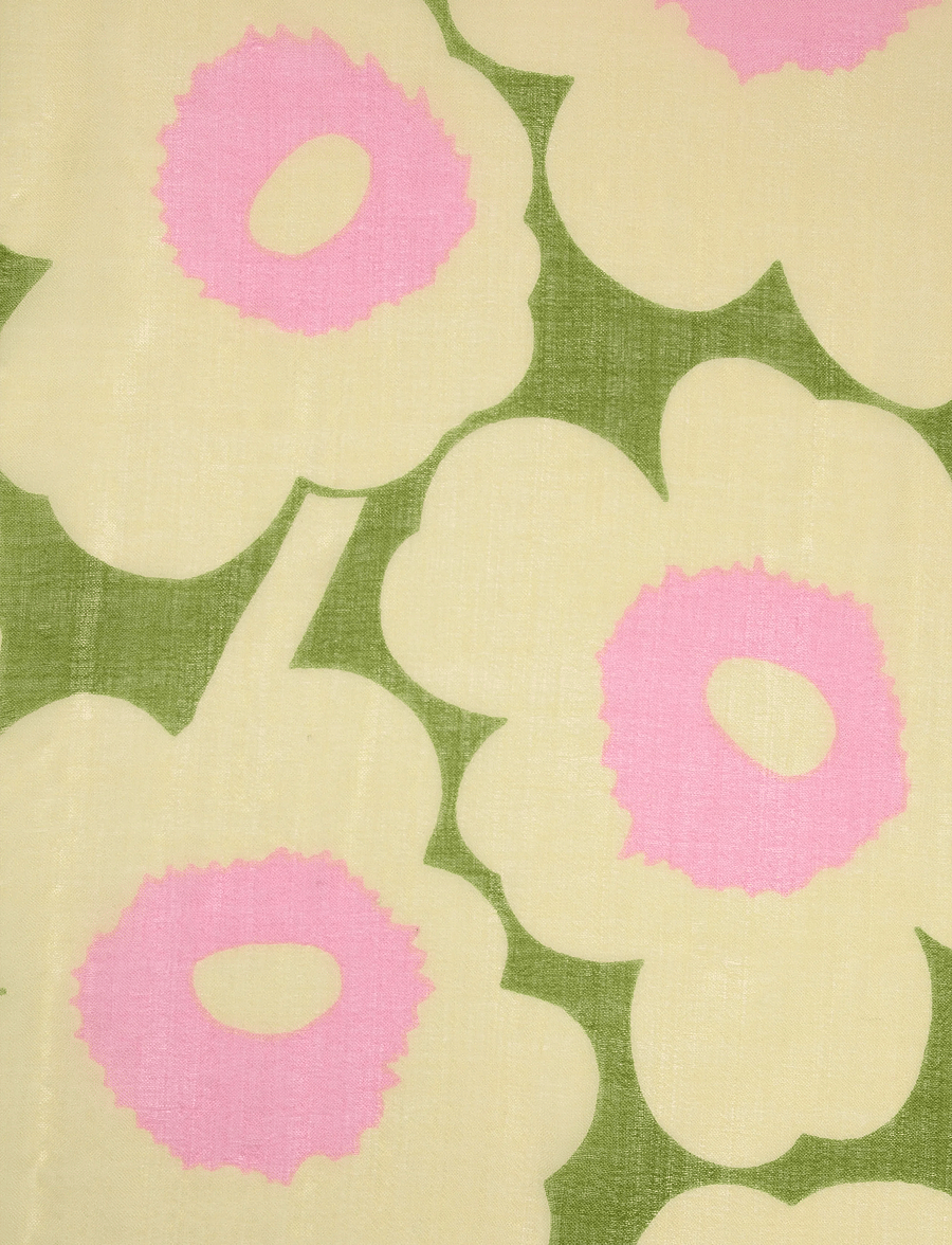 Marimekko - FIORE UNIKKO - modetrends - off white, green, light pink - 2