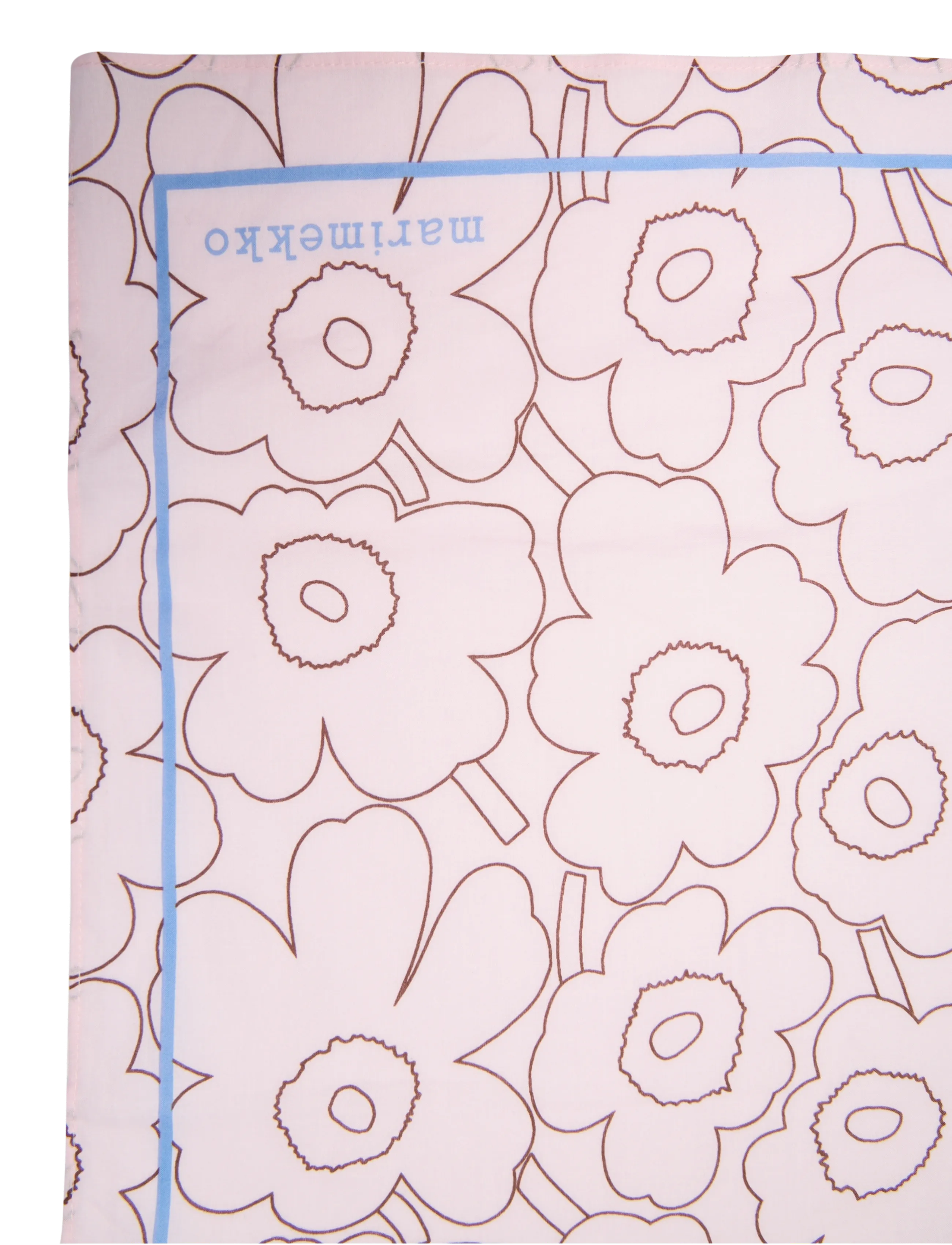 Marimekko - PESOFATI PIIRTO UNIKKO - light pink, brown, light blue - 1