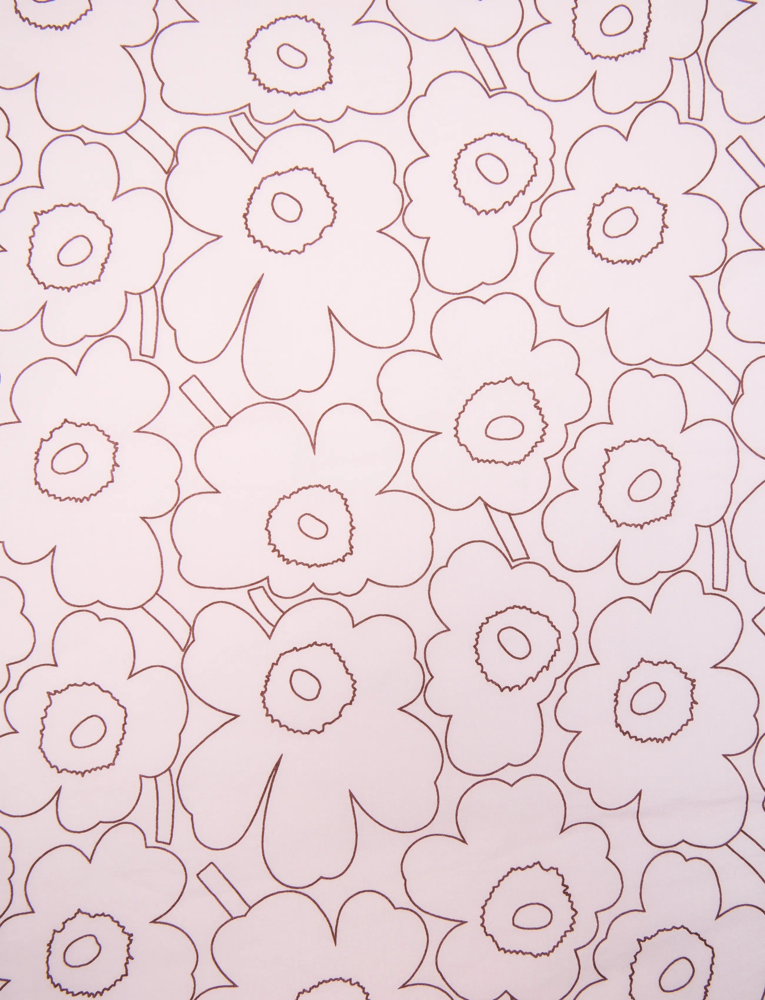 Marimekko - PESOFATI PIIRTO UNIKKO - light pink, brown, light blue - 2