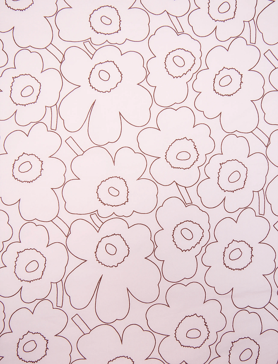 Marimekko - PESOFATI PIIRTO UNIKKO - lightweight scarves - light pink, brown, light blue - 2
