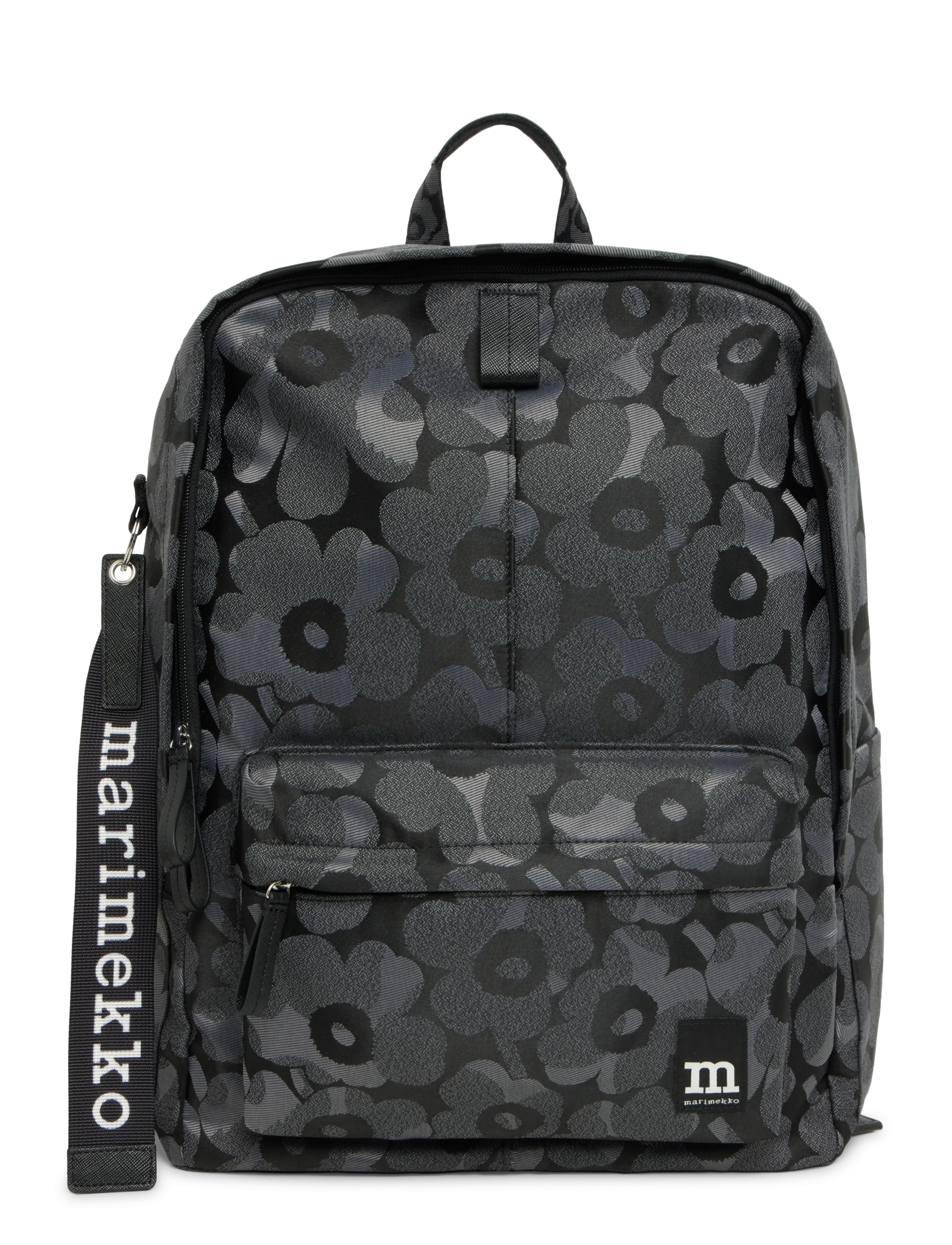 Marimekko ZIP TOP BACKPACK UNIKKO - Rucksäcke - GREY, DARK GREY / grey
