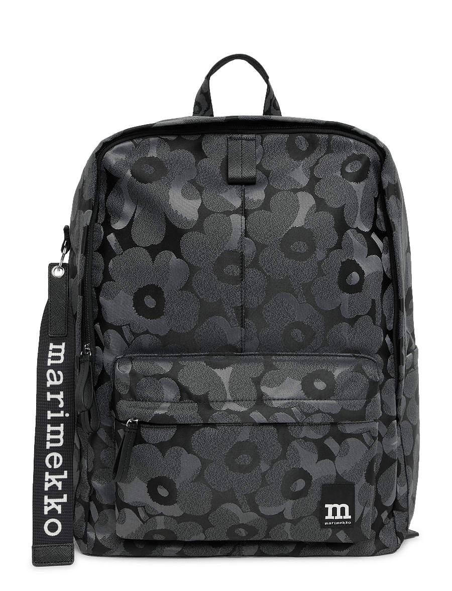 Marimekko - ZIP TOP BACKPACK UNIKKO - modetrends - grey, dark grey - 1
