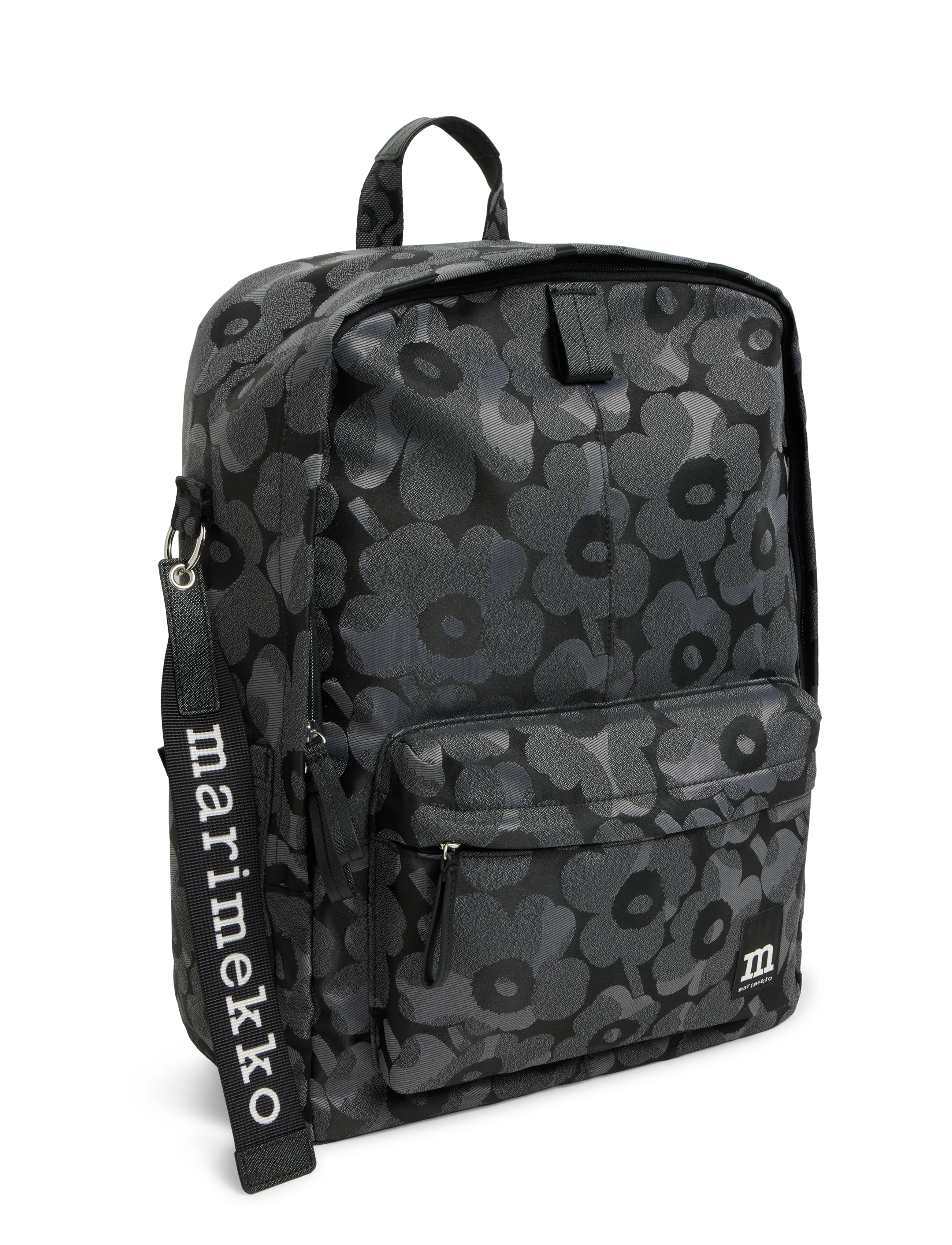 Marimekko - ZIP TOP BACKPACK UNIKKO - grey, dark grey - 3