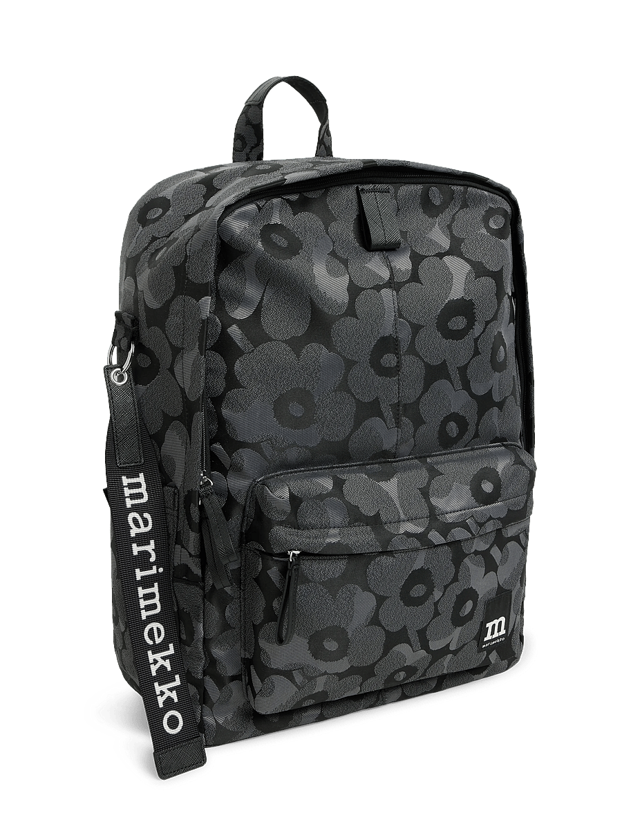 Marimekko - ZIP TOP BACKPACK UNIKKO - modetrends - grey, dark grey - 3