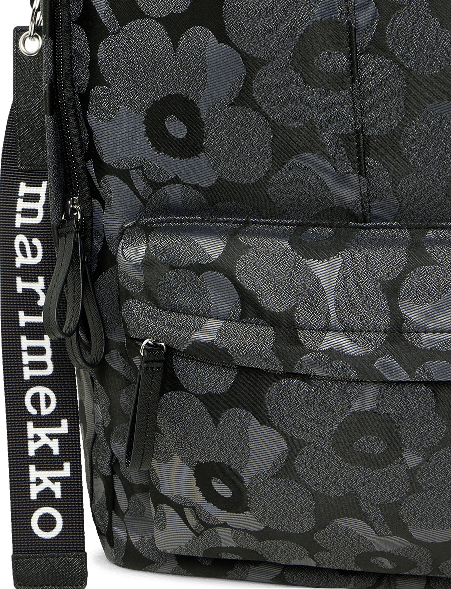 Marimekko - ZIP TOP BACKPACK UNIKKO - modetrends - grey, dark grey - 4
