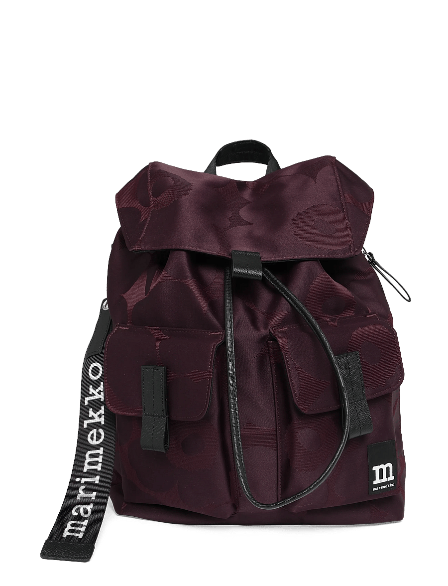 Marimekko - EVERYTHING BACKPACK L UNIKKO - modetrender - wine red, dark wine - 1