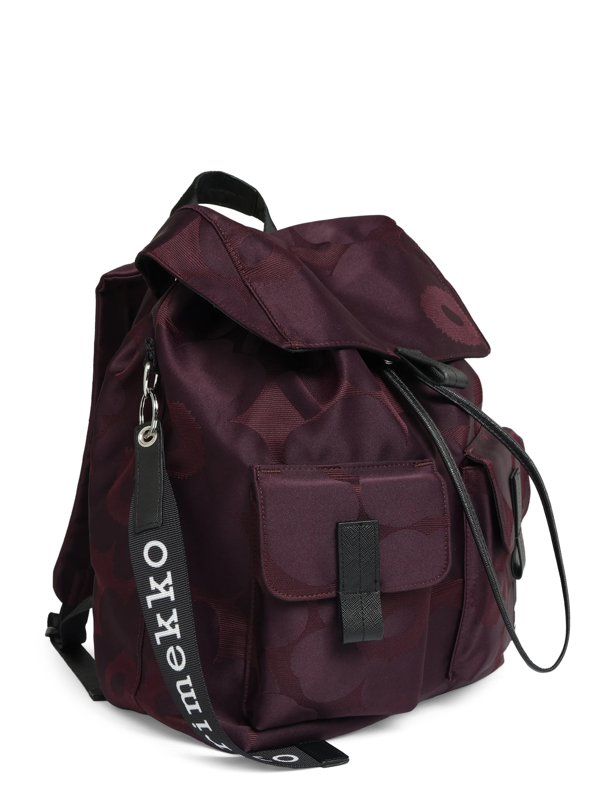 Marimekko - EVERYTHING BACKPACK L UNIKKO - wine red, dark wine - 3