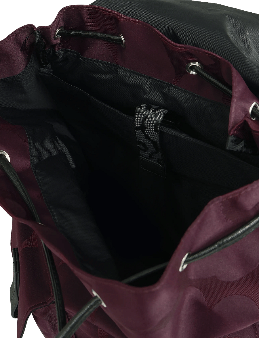 Marimekko - EVERYTHING BACKPACK L UNIKKO - modetrender - wine red, dark wine - 4