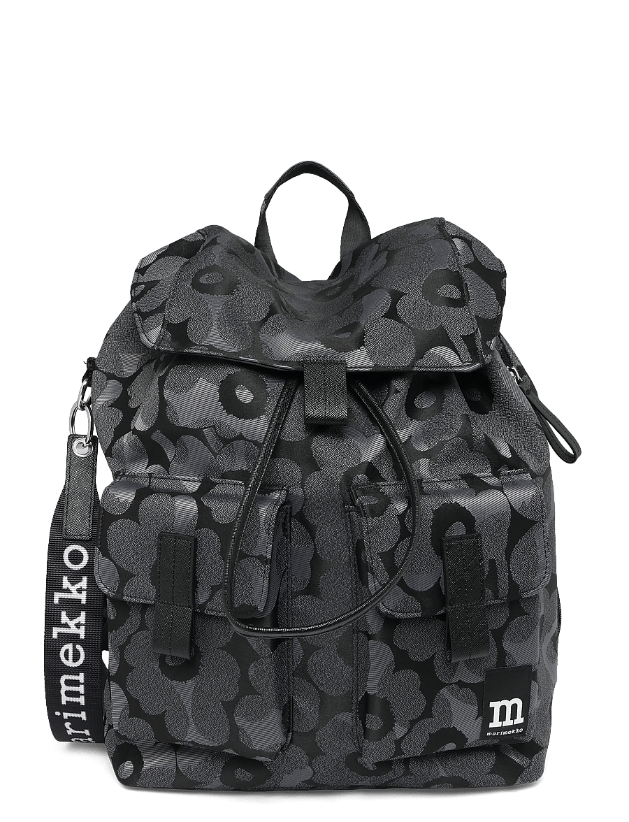 Marimekko - EVERYTHING BACKPACK L UNIKKO - modetrender - grey, dark grey - 0