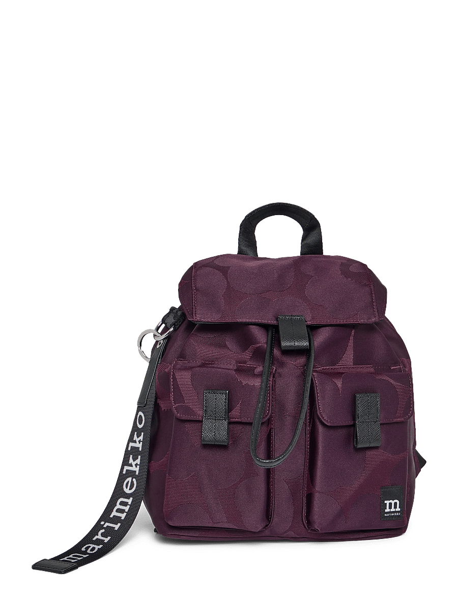 Marimekko - EVERYTHING BACKPACK M UNIKKO - modetrends - wine red, dark wine - 1