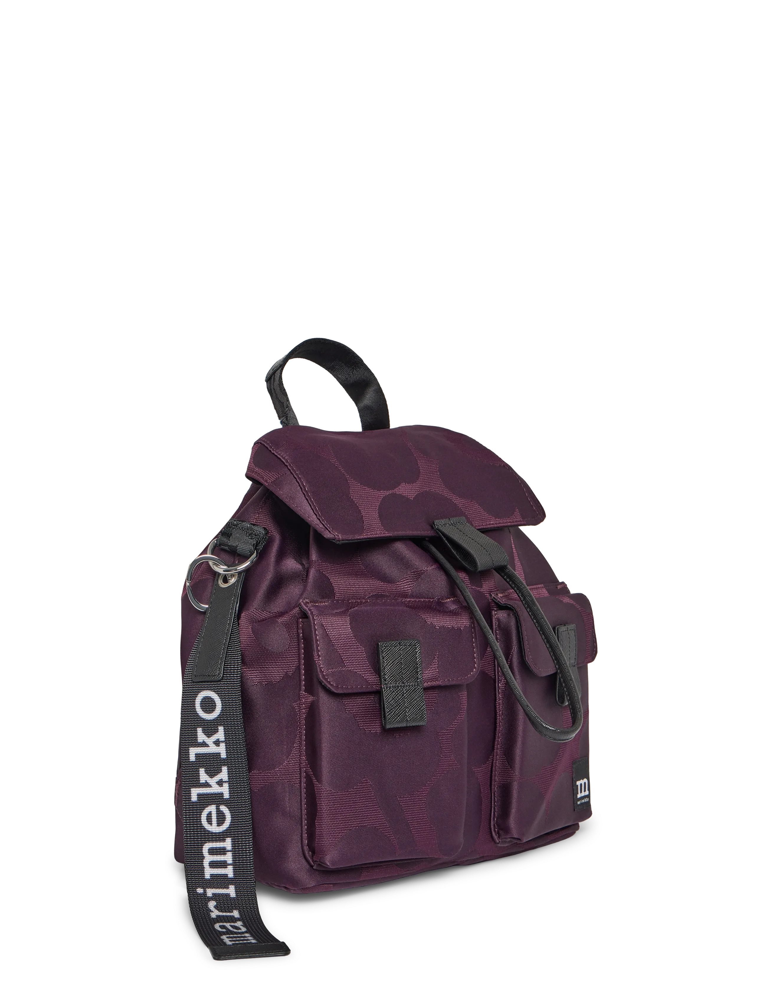 Marimekko - EVERYTHING BACKPACK M UNIKKO - wine red, dark wine - 3
