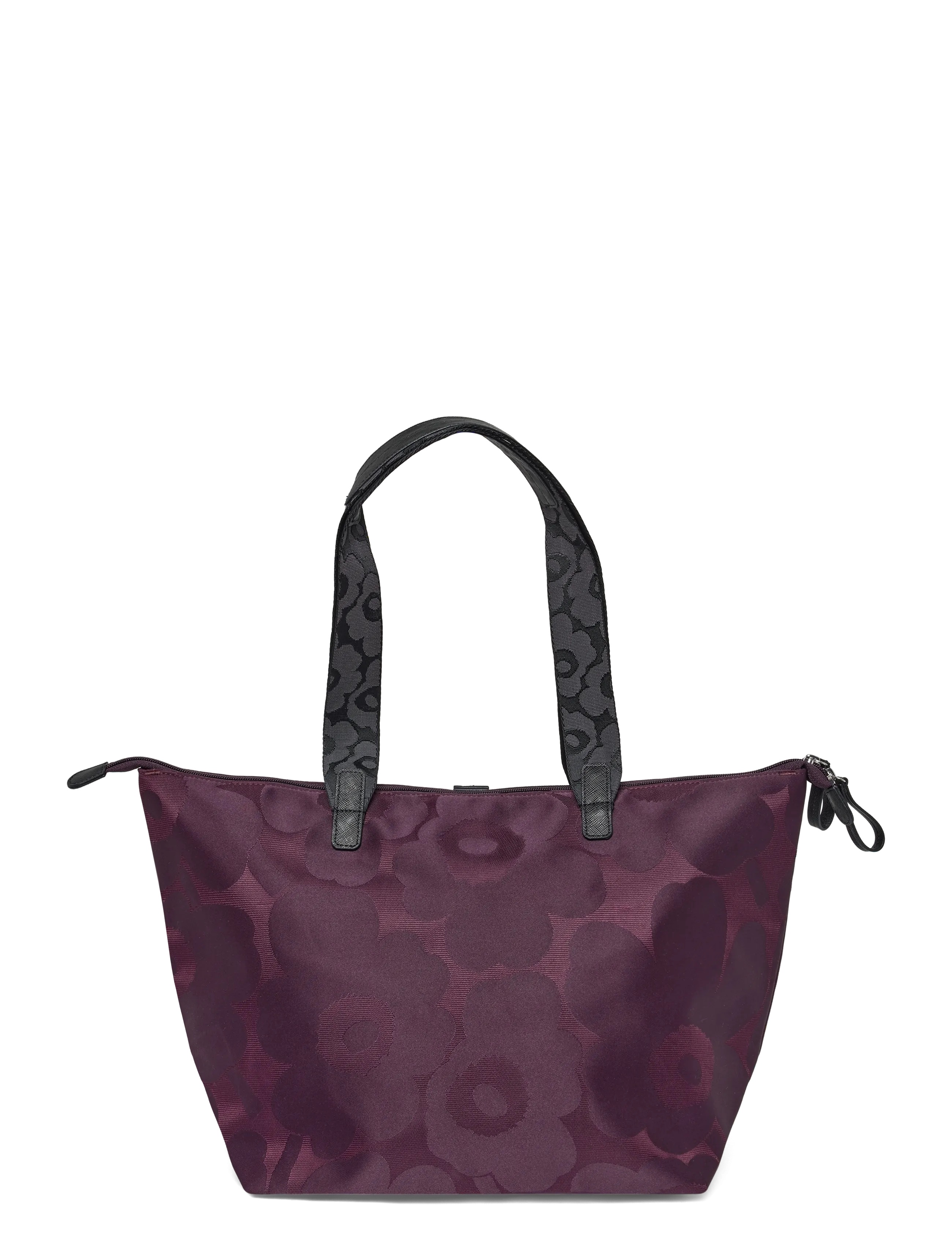 Marimekko - TOTE M UNIKKO - wine red, dark wine - 2
