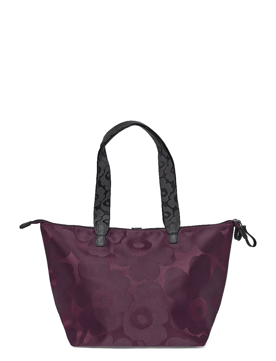 Marimekko - TOTE M UNIKKO - tote bags - wine red, dark wine - 2
