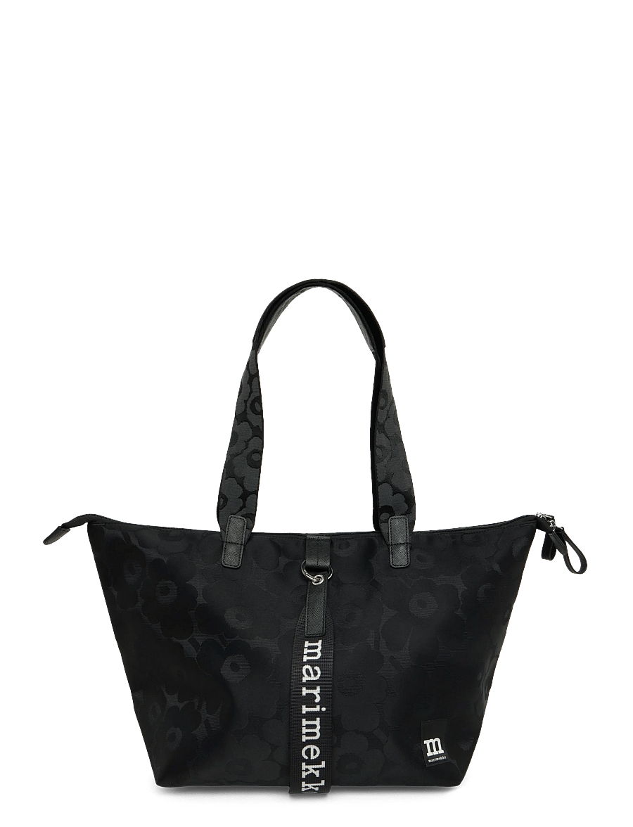 Marimekko - TOTE M UNIKKO - tote bags - black, black - 1