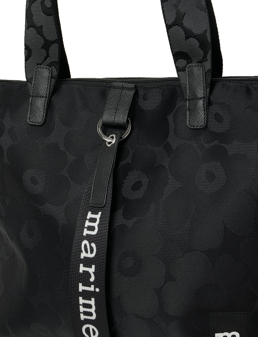 Marimekko - TOTE M UNIKKO - tote bags - black, black - 3