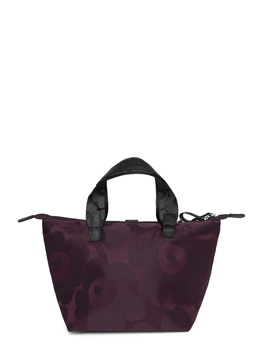 Marimekko - TOTE S UNIKKO - tote bags - wine red, dark wine - 2