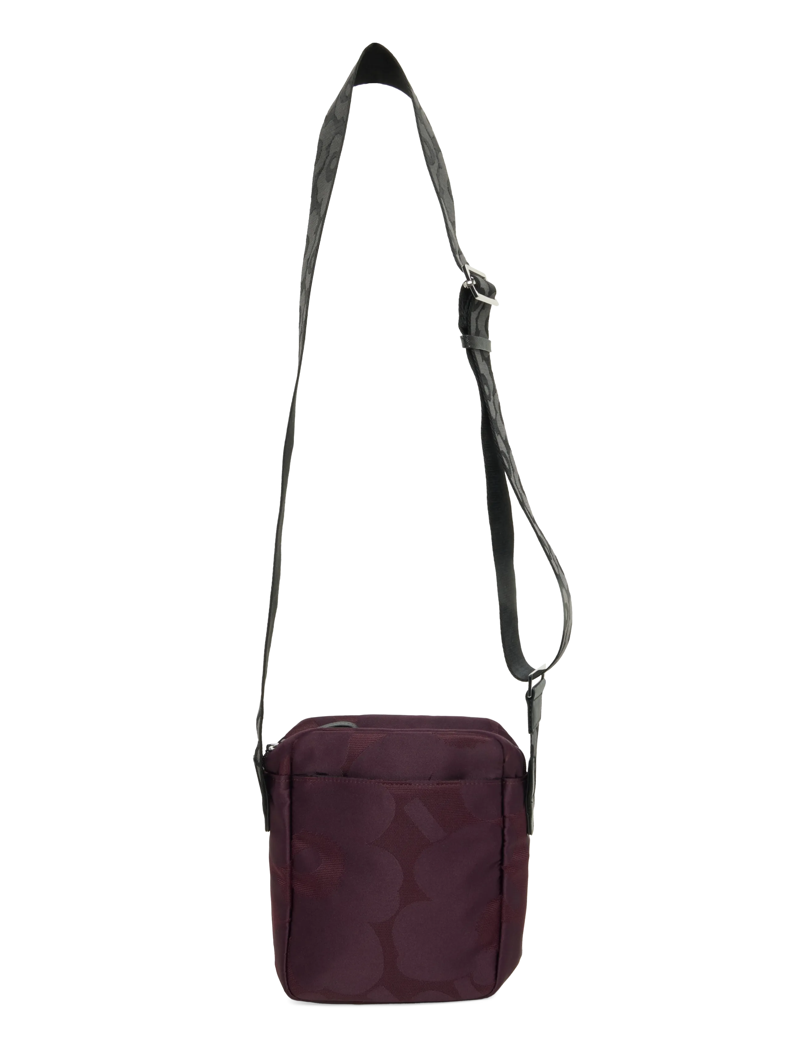 Marimekko - CAMERA BAG UNIKKO - wine red, dark wine - 2