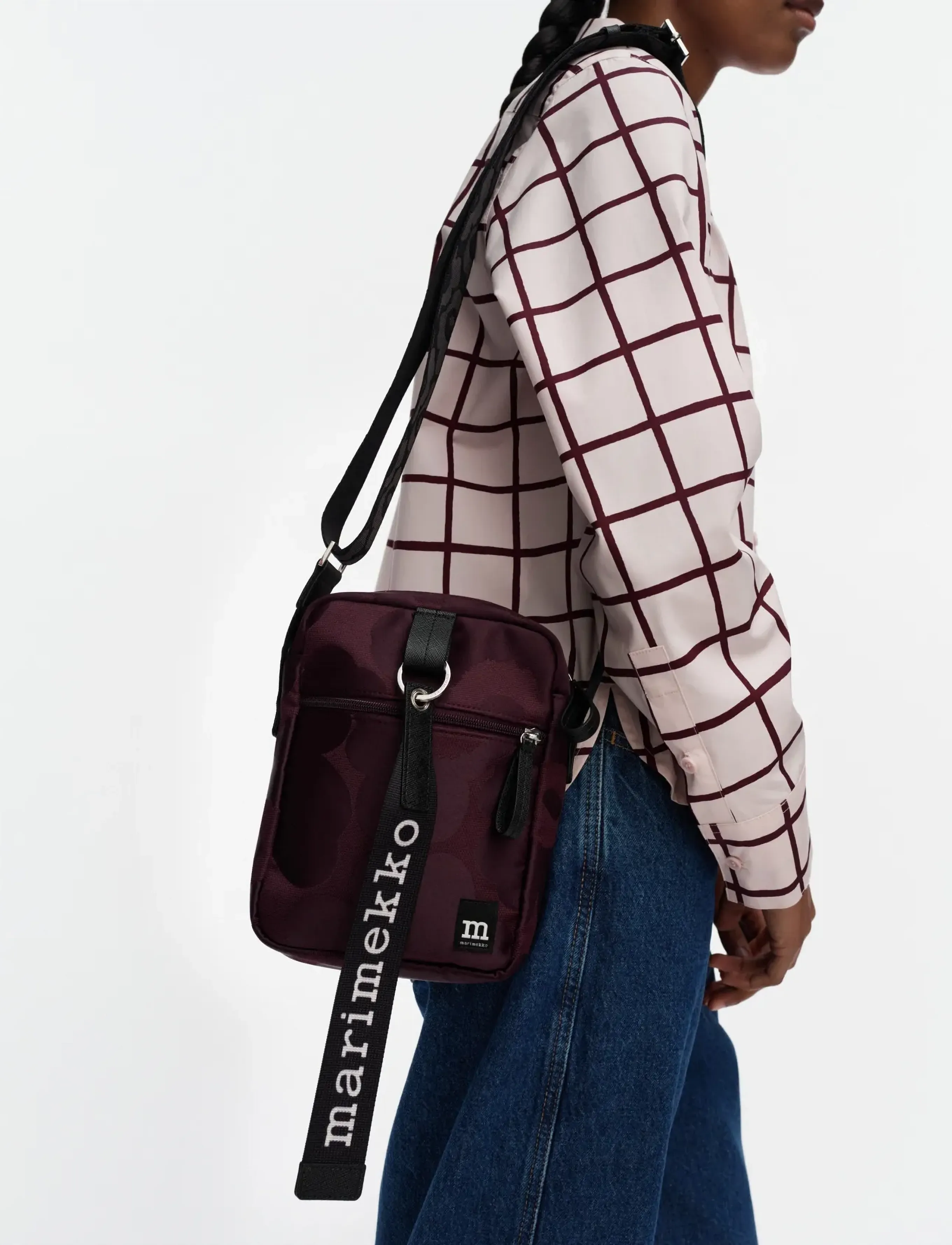Marimekko Camera Bag Unikko, One Size, Burgundy, Travel Accessories > Tech & Utility Accessories, Dame
