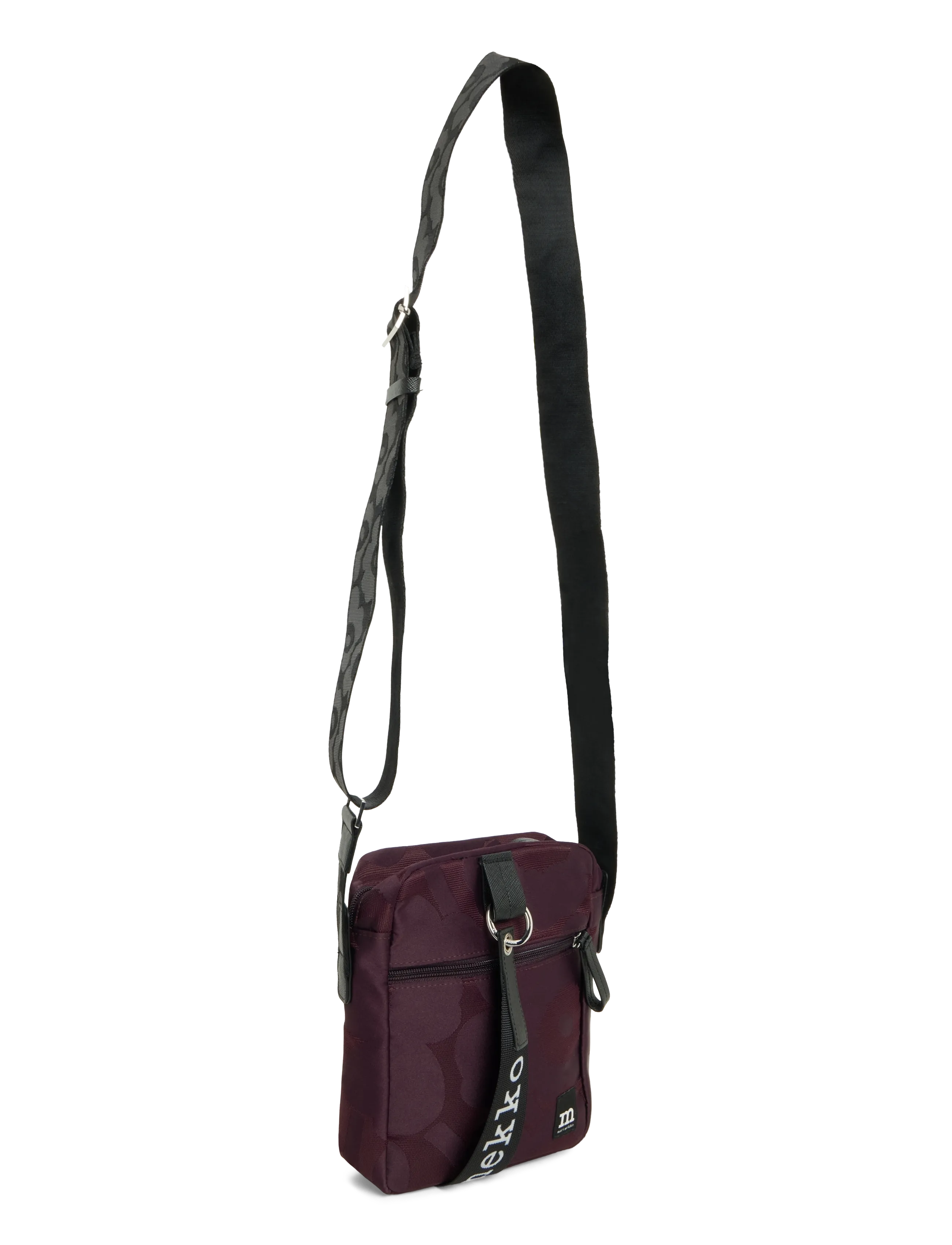 Marimekko - CAMERA BAG UNIKKO - wine red, dark wine - 3