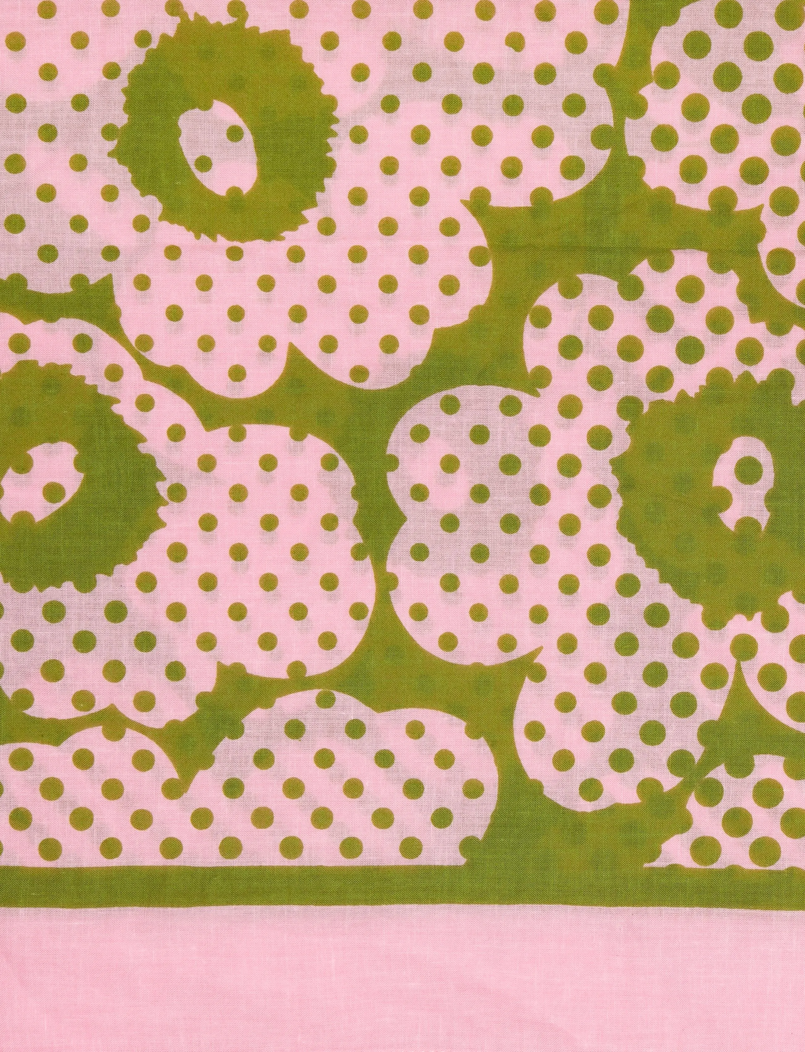 Marimekko - ASTRILLI UNIKKO - light pink, green - 3